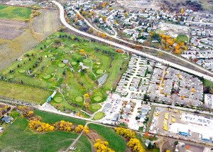 Close to golfing